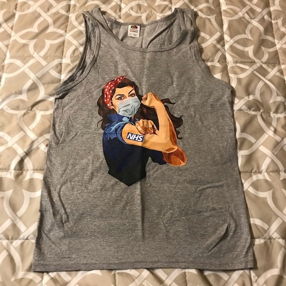 Awesome, National Health System Tank Top - Picture 2 of 4